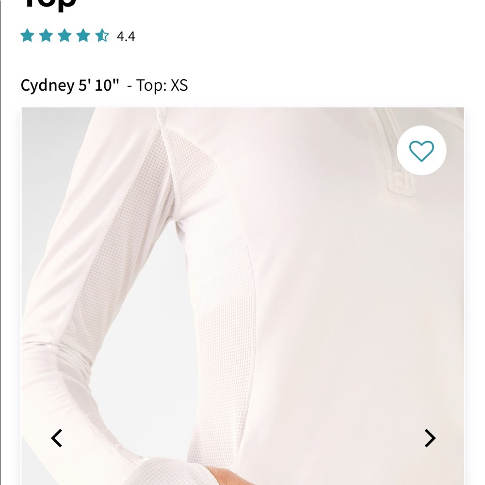 Fabletics half zip top - Picture 6 of 9